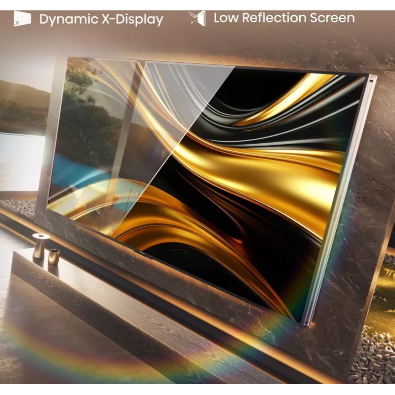 Hisense 85UXNQ 2.16 m (85 cali) 4K Ultra HD Smart TV Wi-Fi Czarny, Szary 700 cd/m²