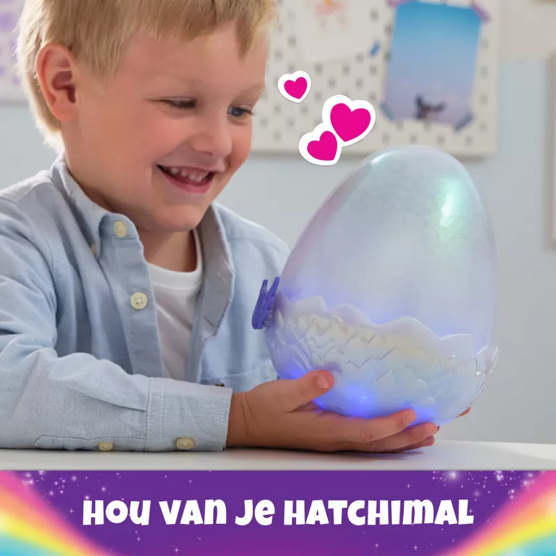 Hatchimals Alive Mystery Hatch Draggle Spinmaster Różowo-Biały AA