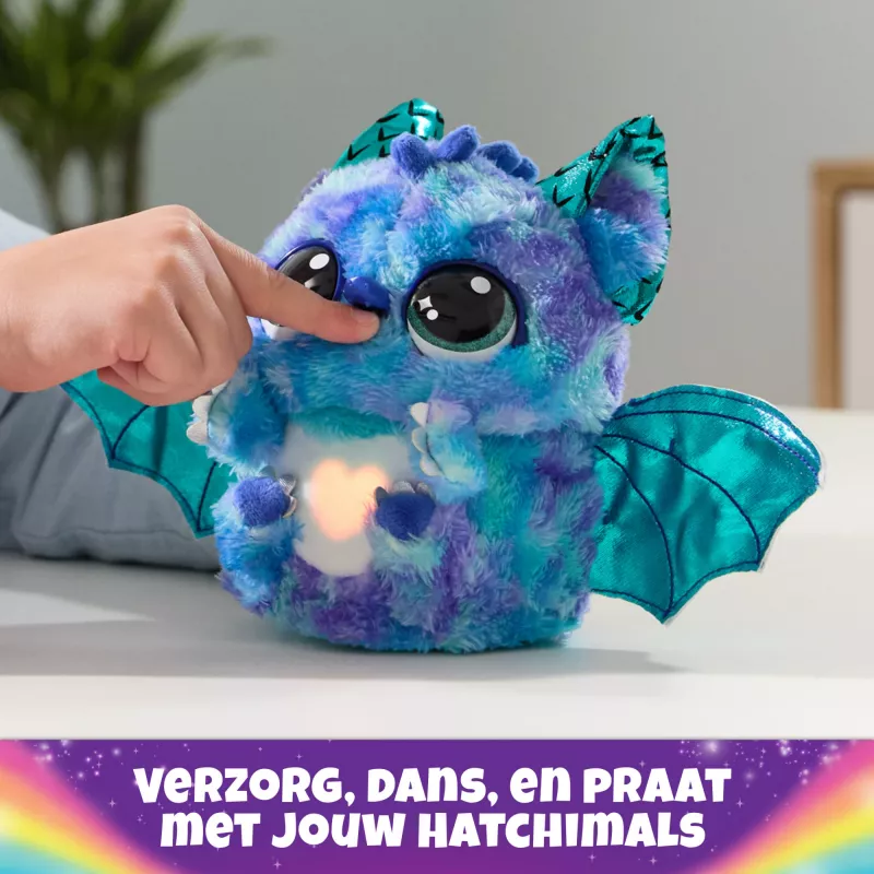 Hatchimals Alive Mystery Hatch Draggle Spinmaster Różowo-Biały AA