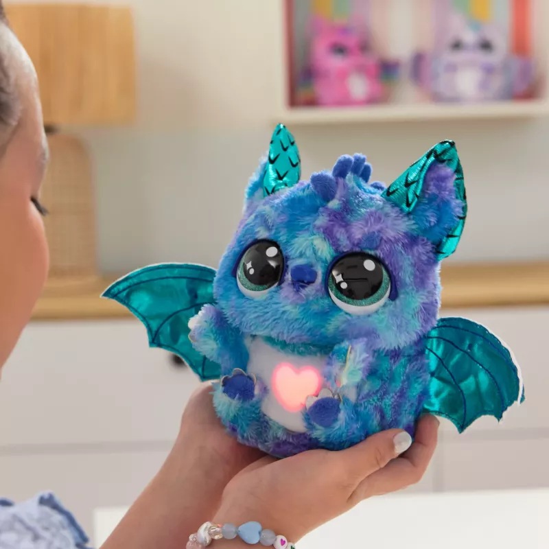 Hatchimals Alive Mystery Hatch Draggle Spinmaster Różowo-Biały AA