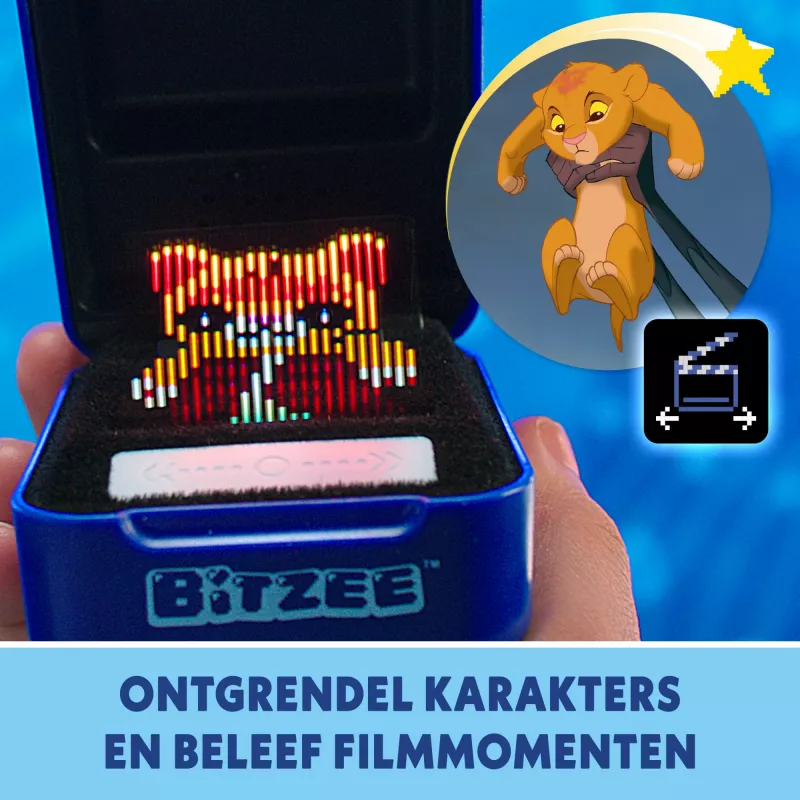 Bitzee Toy Disney Bitzee, typ baterii AA, niebieski