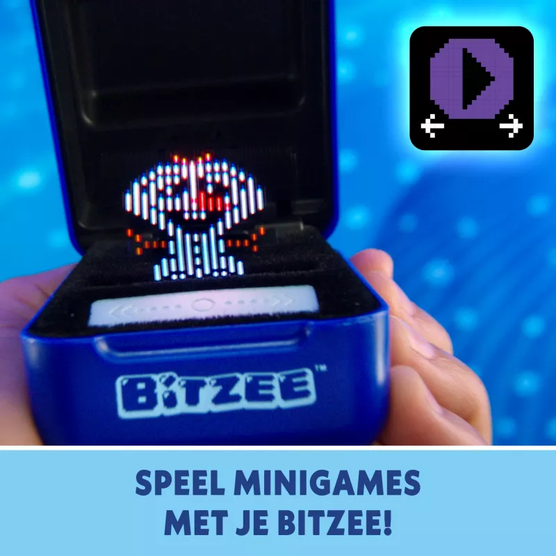 Bitzee Toy Disney Bitzee, typ baterii AA, niebieski