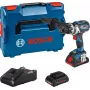 Bosch GSR 18V-110 C 2100 RPM Keyless 1.8 kg Czarny, niebieski