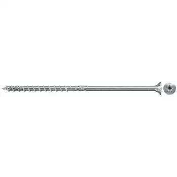 Wkręt do drewna FISCHER PowerFast II 8,0x220 mm z łbem stożkowym, TX, ocynkowany