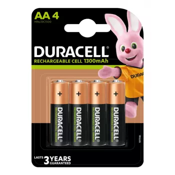Duracell 4 LR06 1300mAh Akumulator niklowo-metalowo-wodorkowy (NiMH)