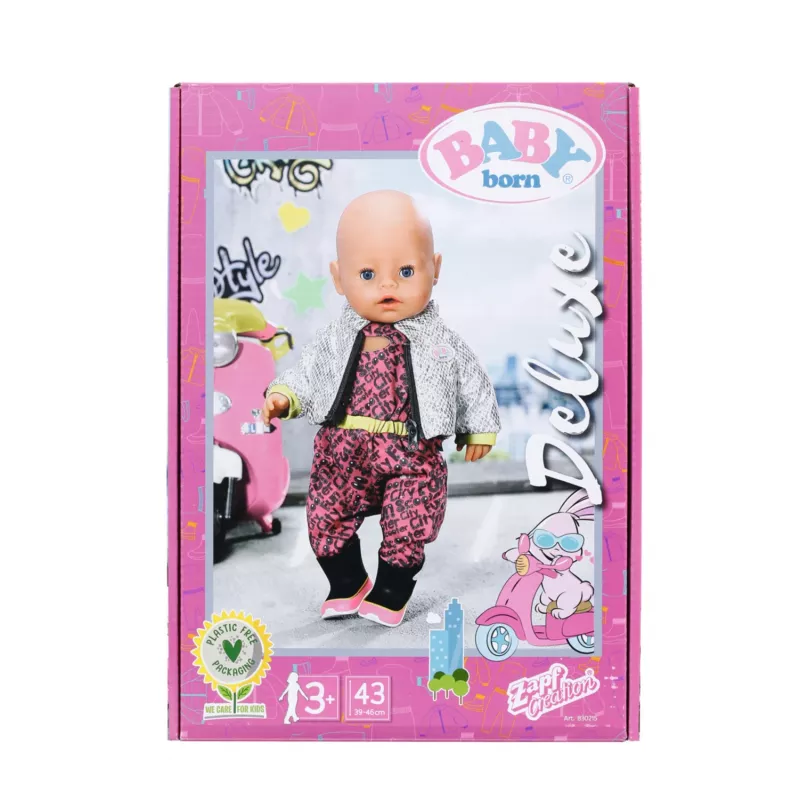 BABY born City Deluxe Scooter Combo hulajnoga dla lalki
