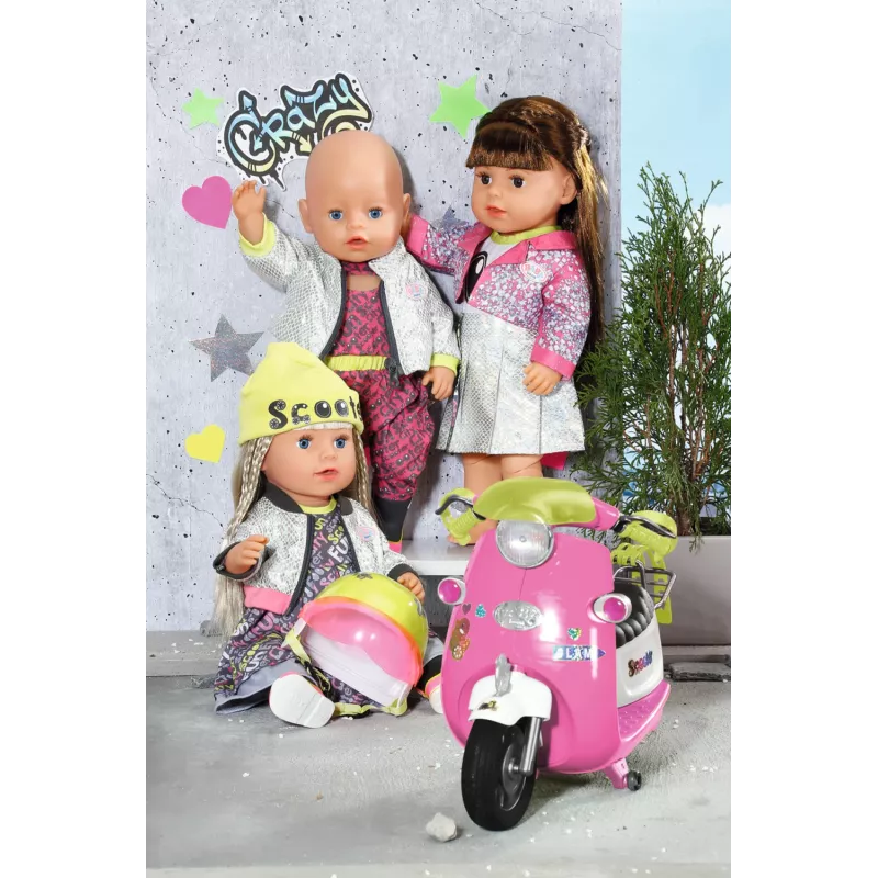 BABY born City Deluxe Scooter Combo hulajnoga dla lalki