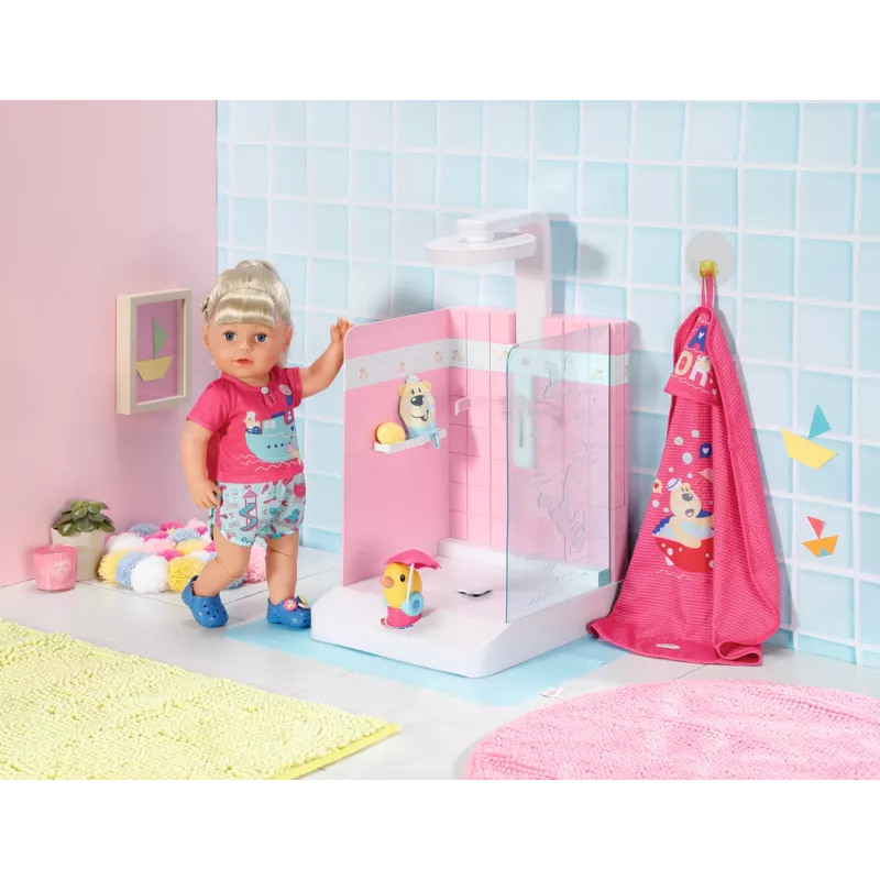 Łazienka dla lalek BABY born Bath Walk in Shower Zalecany wiek 3 lata
