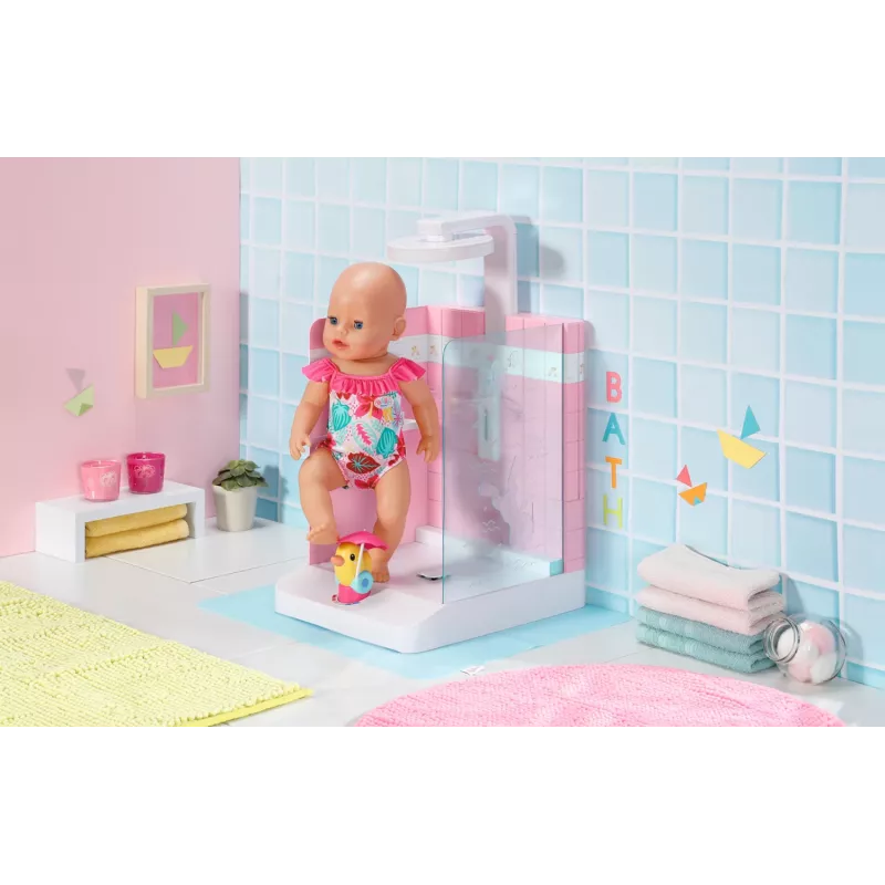 Łazienka dla lalek BABY born Bath Walk in Shower Zalecany wiek 3 lata