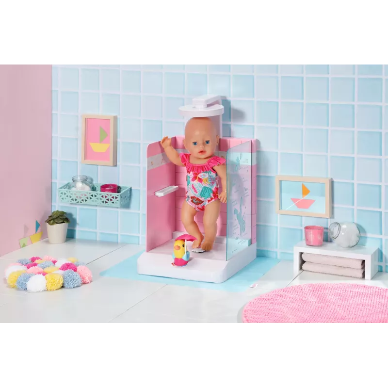 Łazienka dla lalek BABY born Bath Walk in Shower Zalecany wiek 3 lata