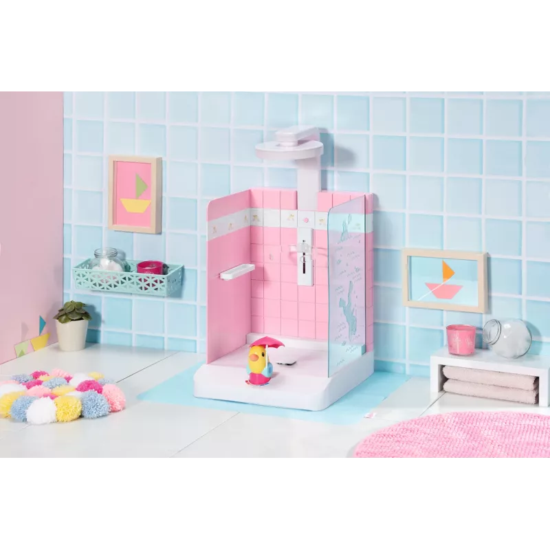 Łazienka dla lalek BABY born Bath Walk in Shower Zalecany wiek 3 lata