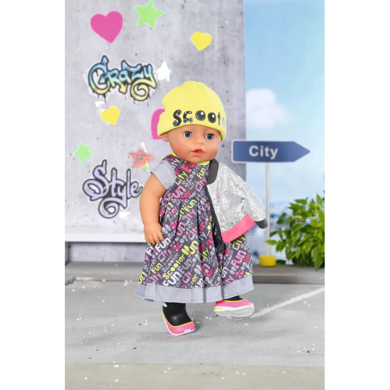 Zestaw ubranek dla lalek BABY born City Deluxe Style od 3 lat 180 g
