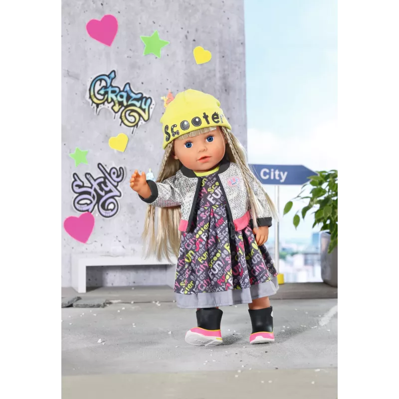 Zestaw ubranek dla lalek BABY born City Deluxe Style od 3 lat 180 g