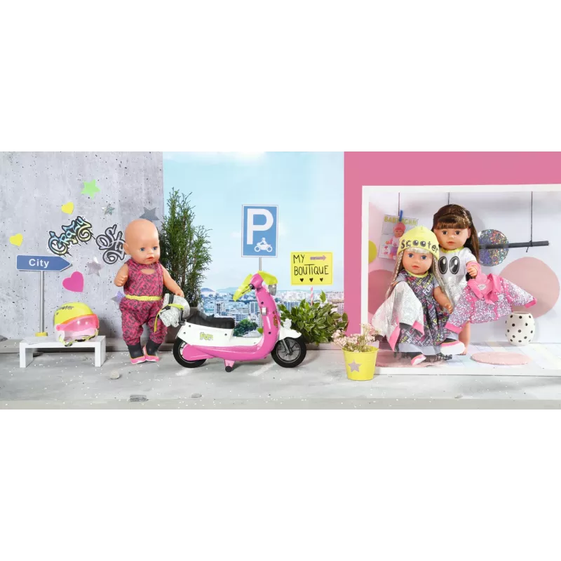 Zestaw ubranek dla lalek BABY born City Deluxe Style od 3 lat 180 g