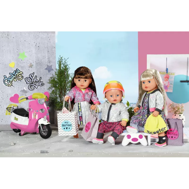 Zestaw ubranek dla lalek BABY born City Deluxe Style od 3 lat 180 g