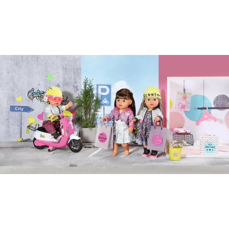 Zestaw ubranek dla lalek BABY born City Deluxe Style od 3 lat 180 g
