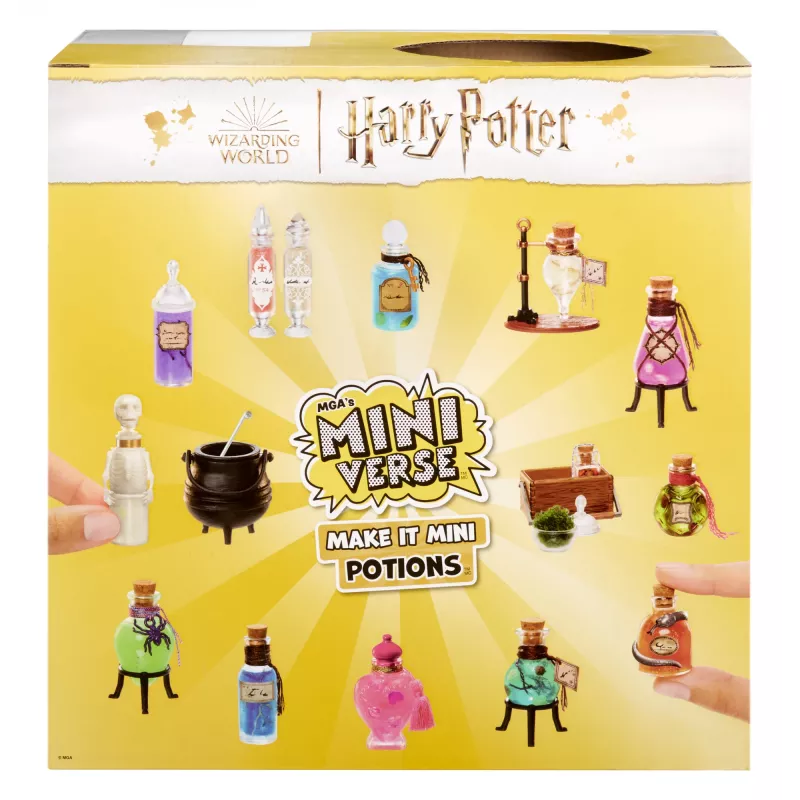 Miniverse - Harry Potter Make It Mini Potions, 8 lat, Wielokolorowy, Plastik, Żywica