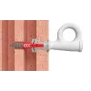 Zestaw wkrętów z hakiem i kołków Fischer 564173 25 szt. tworzywo sztuczne 8 mm