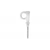Zestaw wkrętów z hakiem i kołków Fischer 564173 25 szt. tworzywo sztuczne 8 mm