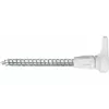 Zestaw haków śrubowych i kołków Fischer 564169 25 szt. Plastik 8 mm