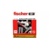 Zestaw haków śrubowych i kołków Fischer 564169 25 szt. Plastik 8 mm