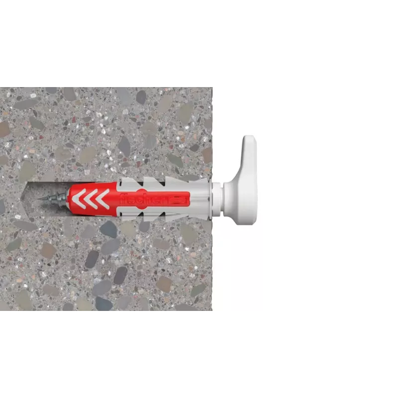 Zestaw haków śrubowych i kołków rozporowych Fischer 564168 25 szt. otwór wiertniczy 6 mm