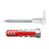 Zestaw haków śrubowych i kołków rozporowych Fischer 564168 25 szt. otwór wiertniczy 6 mm