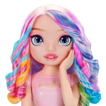 Rainbow High Styling Head Playset, główka do makijażu/stylizacji, Płeć lalki: damska, 4 lat(a), Chłopiec/Dziewczynka, Wielokolorowy