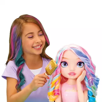 Rainbow High Styling Head Playset, główka do makijażu/stylizacji, Płeć lalki: damska, 4 lat(a), Chłopiec/Dziewczynka, Wielokolorowy