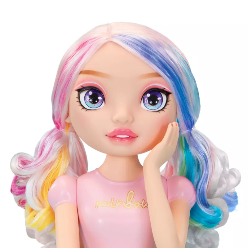 Rainbow High Styling Head Playset, główka do makijażu/stylizacji, Płeć lalki: damska, 4 lat(a), Chłopiec/Dziewczynka, Wielokolorowy