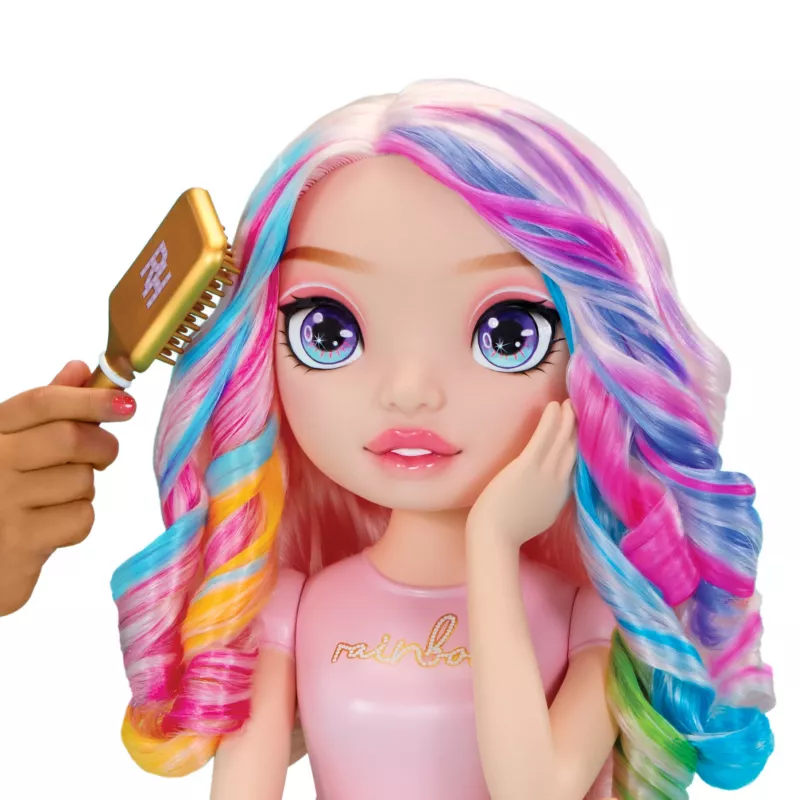 Rainbow High Styling Head Playset, główka do makijażu/stylizacji, Płeć lalki: damska, 4 lat(a), Chłopiec/Dziewczynka, Wielokolorowy