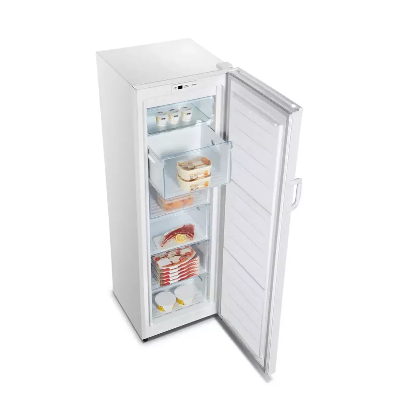 Zamrażarka pionowa HISENSE FV245N4AW2 — 194 L No Frost, klasa E, 15 kg/24h, zawias prawy, biała
