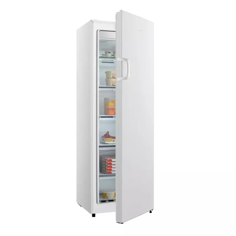 Zamrażarka pionowa HISENSE FV245N4AW2 — 194 L No Frost, klasa E, 15 kg/24h, zawias prawy, biała