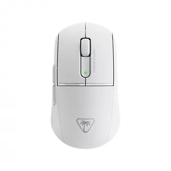 Turtle Beach Burst II Air biały – bezprzewodowa mysz gamingowa 2,4 GHz: 47 g, ultralekka, przełączniki optyczne, sensor optyczny 26K DPI, Bluetooth, 120 h pracy na baterii