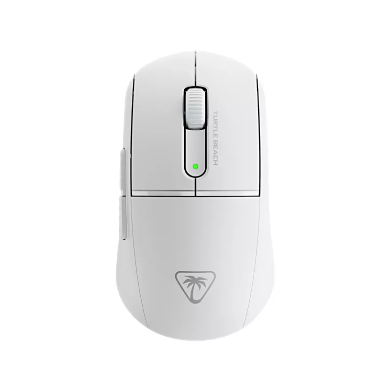 Turtle Beach Burst II Air biały – bezprzewodowa mysz gamingowa 2,4 GHz: 47 g, ultralekka, przełączniki optyczne, sensor optyczny 26K DPI, Bluetooth, 120 h pracy na baterii