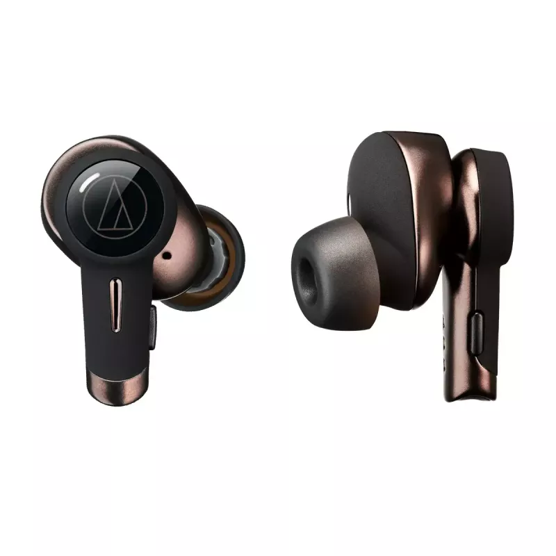 Słuchawki Audio-Technica ATH-TWX9 — True Wireless douszne TWS, 10–40000 Hz, Bluetooth, brązowy