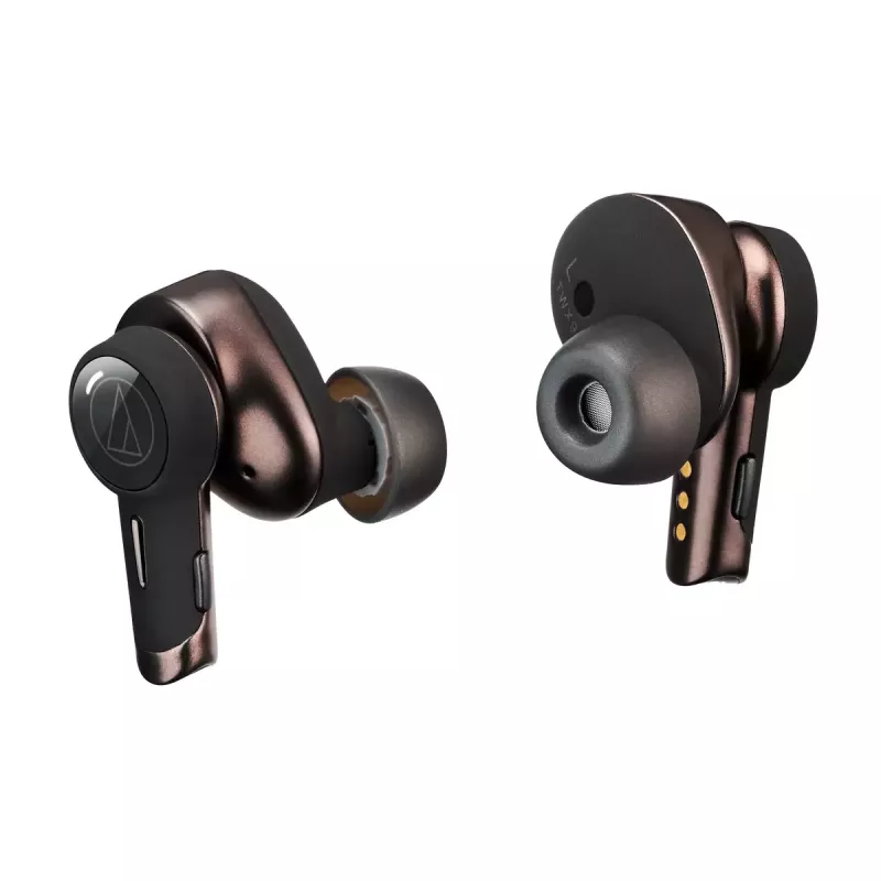 Słuchawki Audio-Technica ATH-TWX9 — True Wireless douszne TWS, 10–40000 Hz, Bluetooth, brązowy