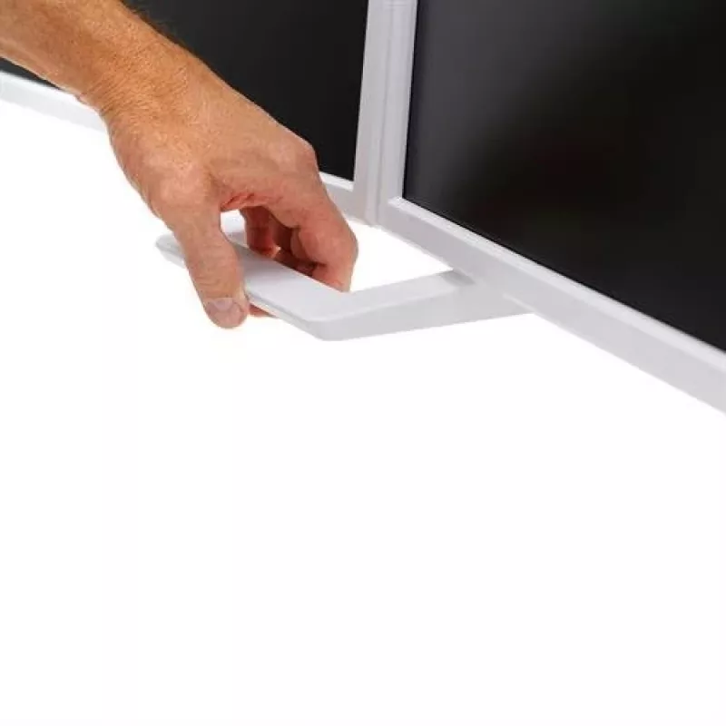 ERGOTRON Hx Desk Podwójne ramię do monitora Białe (45-476-216)