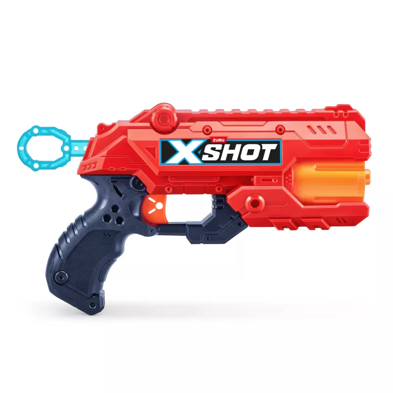 Pistolet zabawkowy ZURU XSHOT Excel Reflex 6 Blaster 12 rzutek wielokolorowy