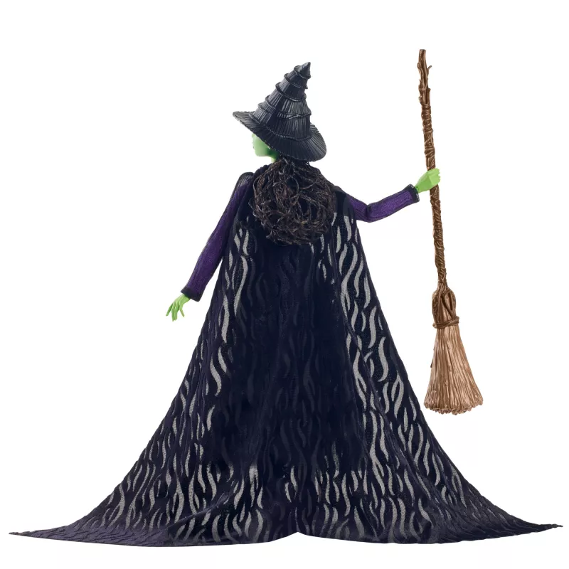Lalka kolekcjonerska MATTEL Wicked Deluxe Elphaba HXY38 – figurka postaci, ruchoma, szczegółowy kostium