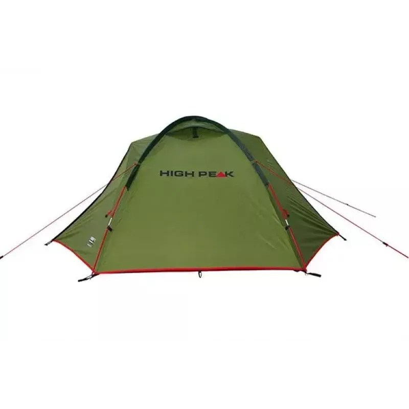 Namiot High Peak Woodpecker 3 — 3-osobowy, zielono-czerwony, model N0802
