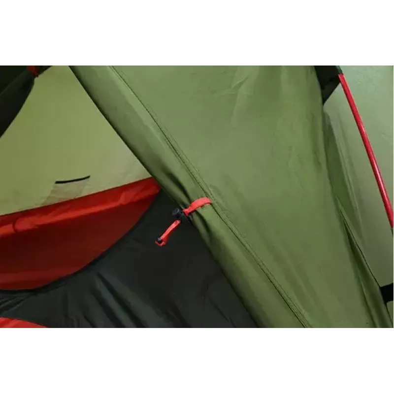 Namiot High Peak Woodpecker 3 — 3-osobowy, zielono-czerwony, model N0802