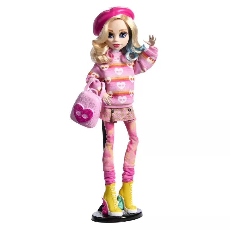 Lalka modowa Mattel Monster High Wednesday Enid Sinclair Wielokolorowa