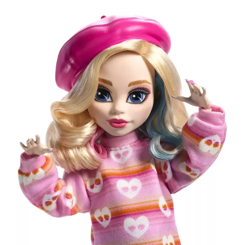 Lalka modowa Mattel Monster High Wednesday Enid Sinclair Wielokolorowa