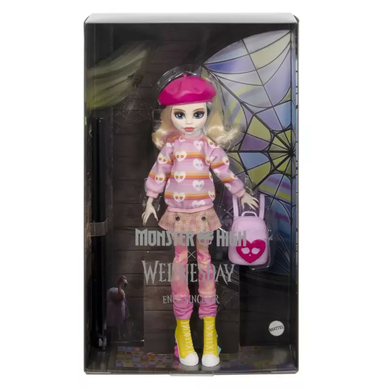 Lalka modowa Mattel Monster High Wednesday Enid Sinclair Wielokolorowa