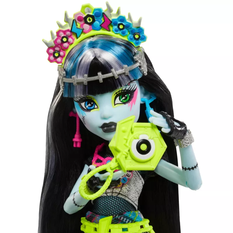 Lalka MATTEL Frankie Stein Monsterfest HXH79 — kolekcjonerska lalka modowa Monster High