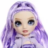 Rainbow High Sparkle & Shine Fashion Dolls- Viola (purpurowa), Lalka modowa, Kobieta, 4 lat(a), Chłopiec/Dziewczynka, 280 mm, Wielokolorowy