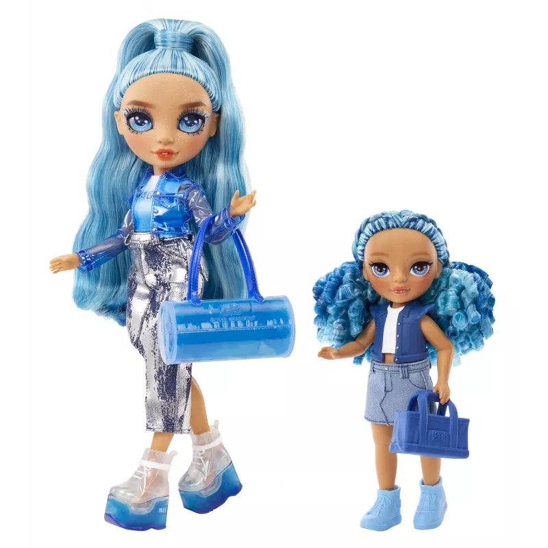 Rainbow High Littles Lalki – Sapphire (Niebieska), Lalka modowa, Kobieta, 4 lat(a), Chłopiec/Dziewczynka, Wielokolorowy