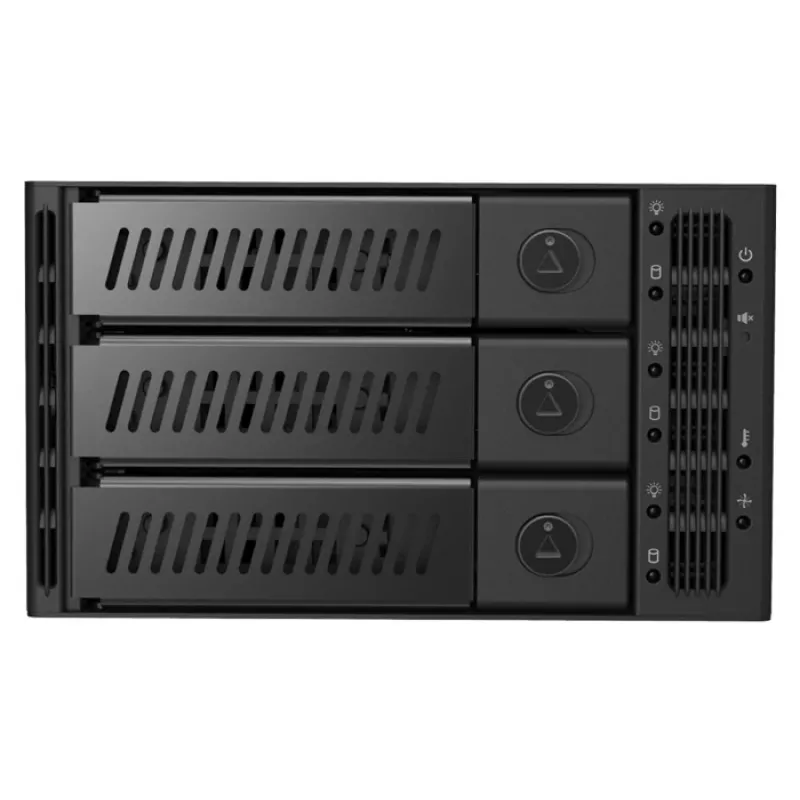 Chieftec CMR-2131SAS panel wnęki na dyski Czarny