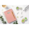 Rolki zamienne do drukarki etykiet PEACH PE-110 — 3 rolki, kolory B/C/Y